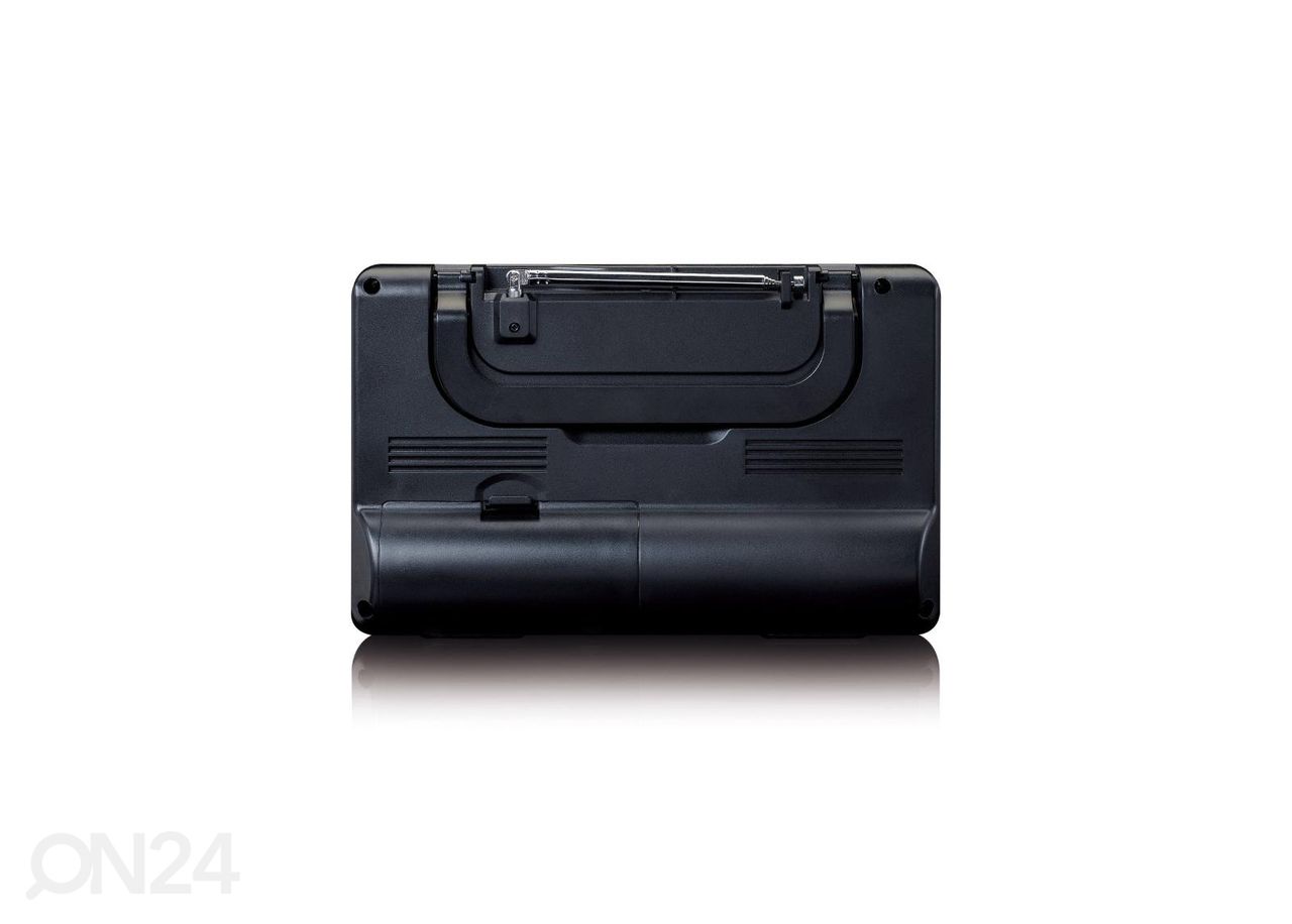 Raadio Lenco MPR035BK, must suurendatud