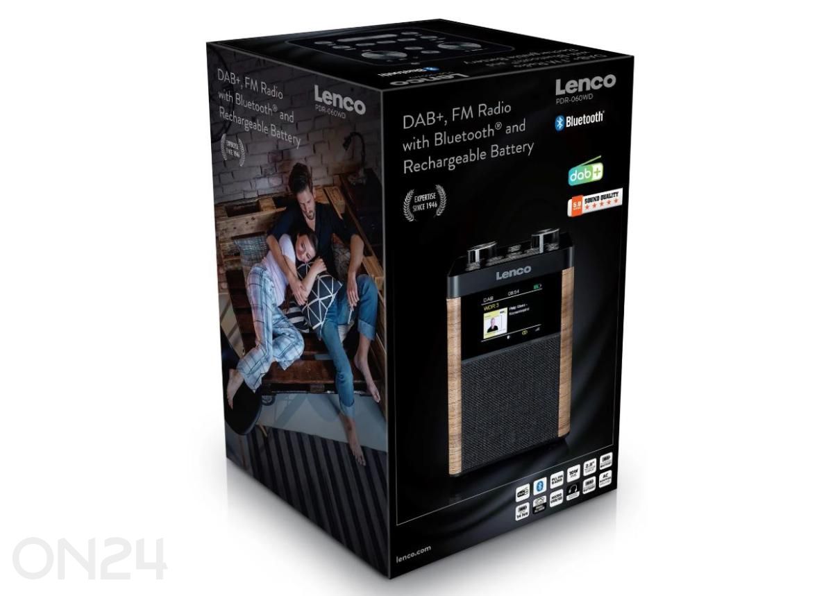 Raadio Lenco PDR060WD suurendatud