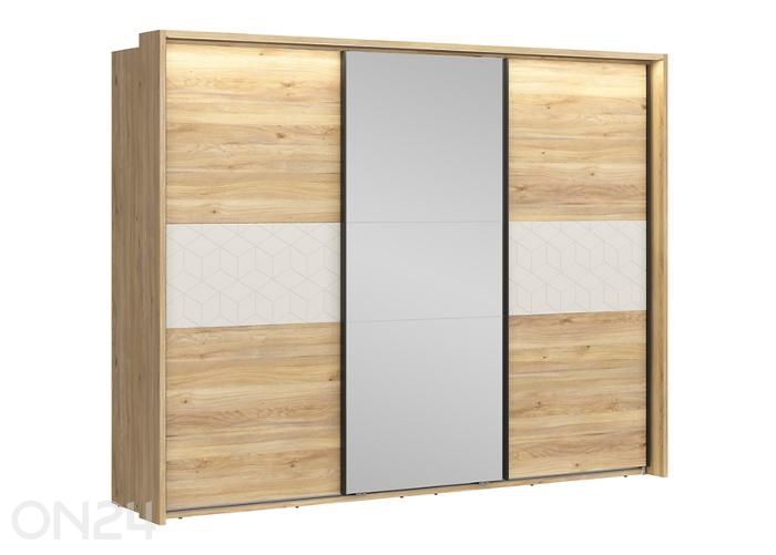 Raam riidekapile LED valgustitega Glamour suurendatud