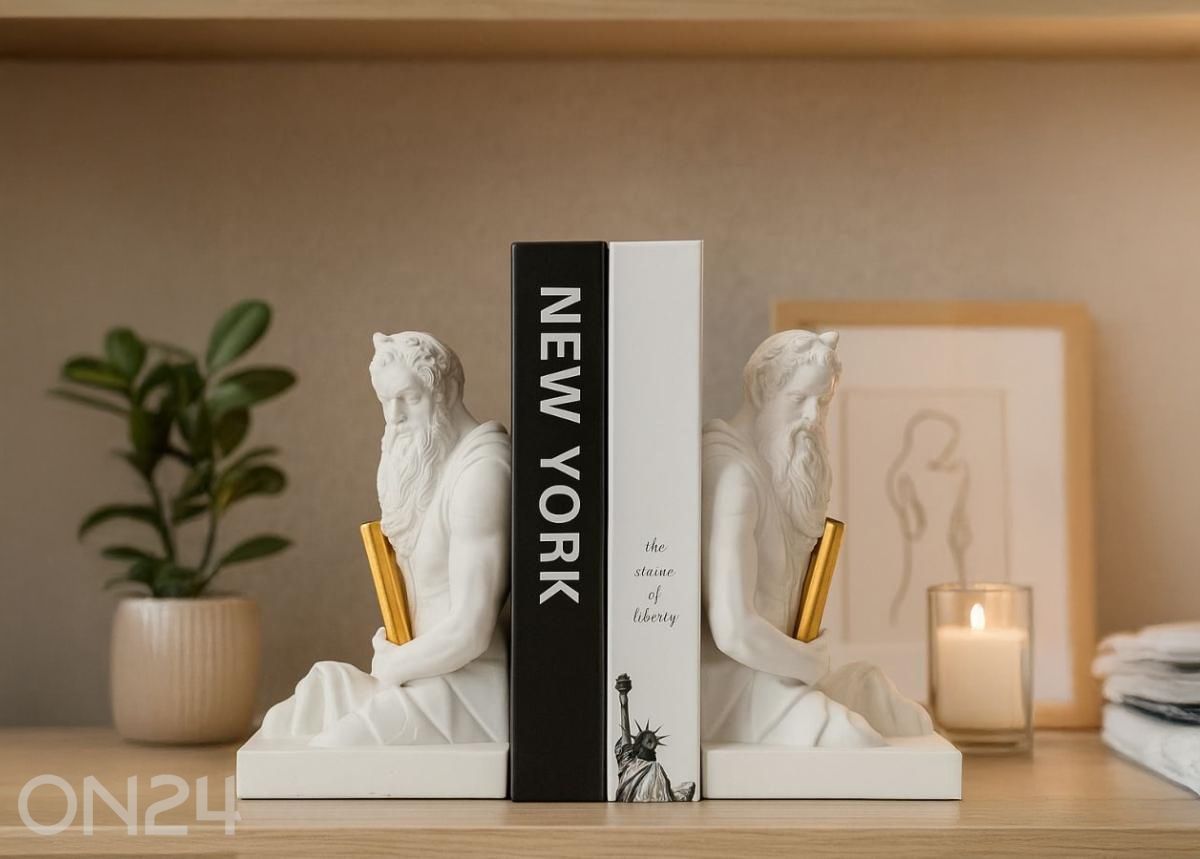 Raamatuhoidjate komplekt Poseidon 2 tk suurendatud