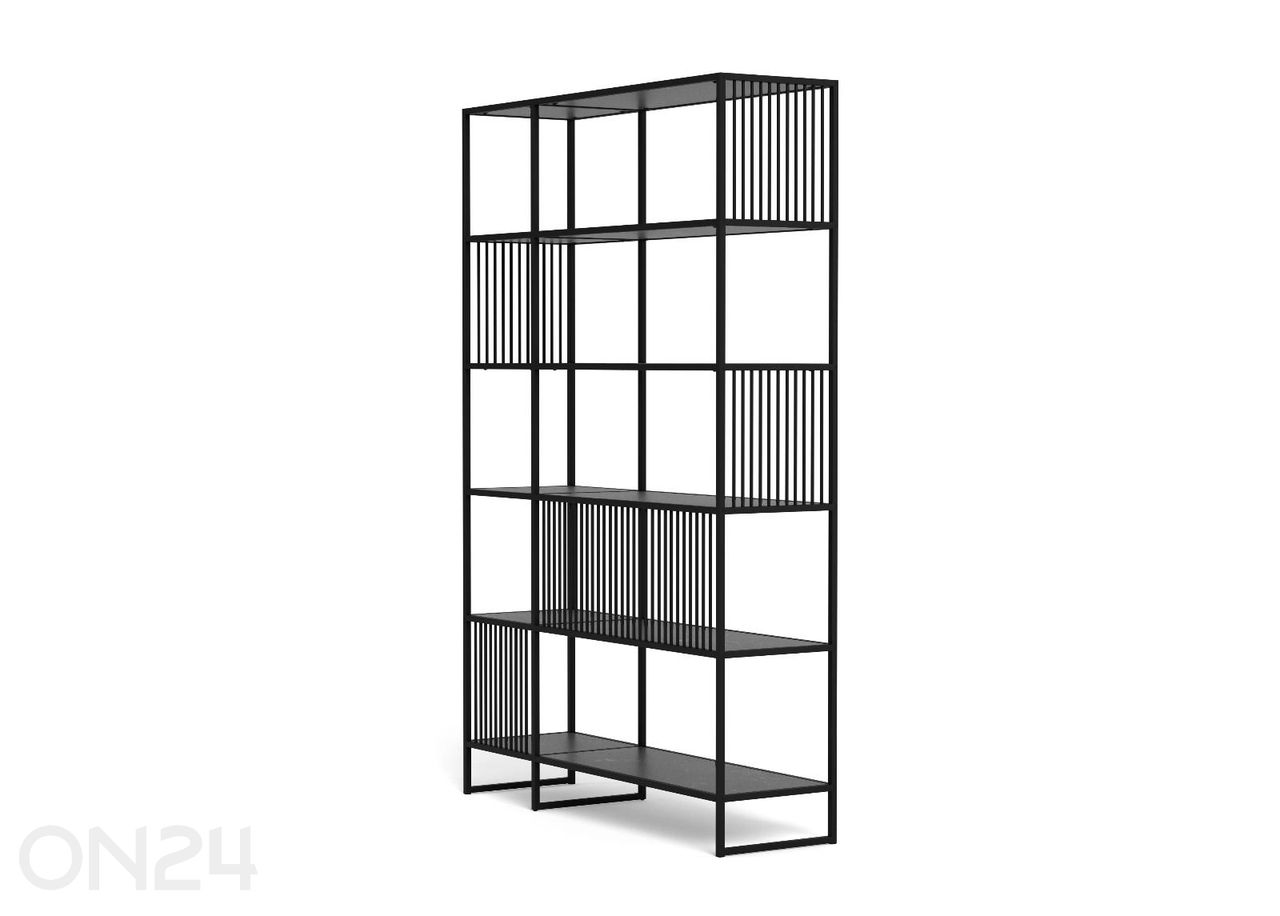 Raamaturiiul Sherry 120 cm suurendatud