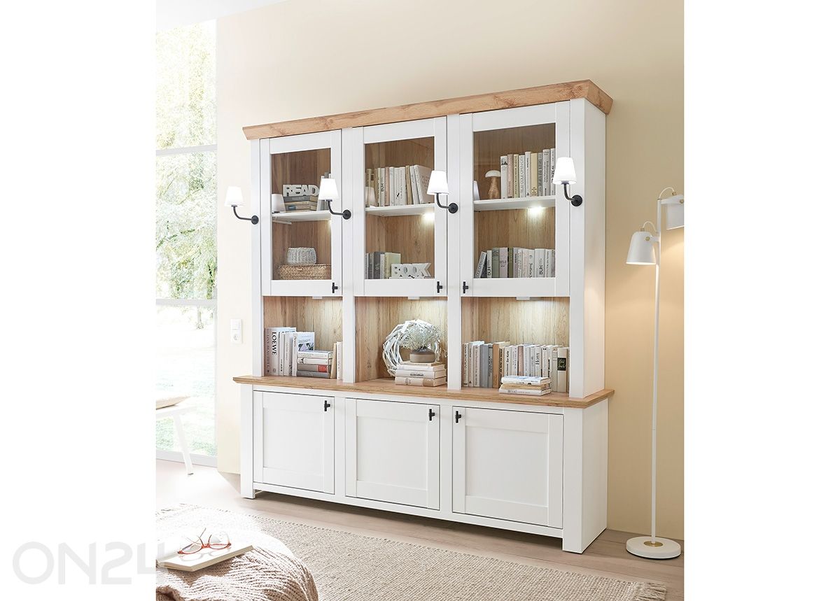 Raamaturiiul valgustusega Bristol suurendatud