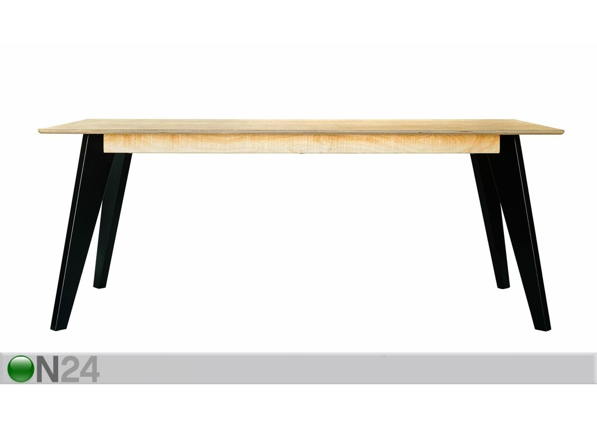 Radis söögilaud Huh 90x190 cm suurendatud