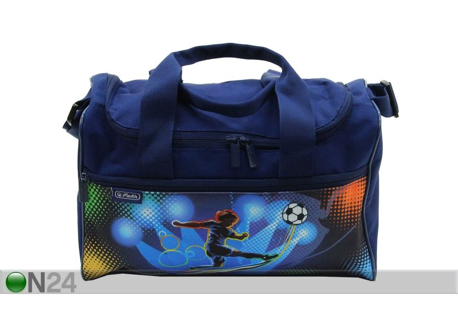 Ranitsakomplekt Herlitz Motion plus Soccer suurendatud