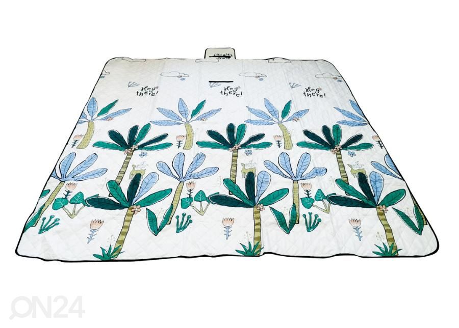 Rannamatt piknikutekk 200x200 cm suurendatud