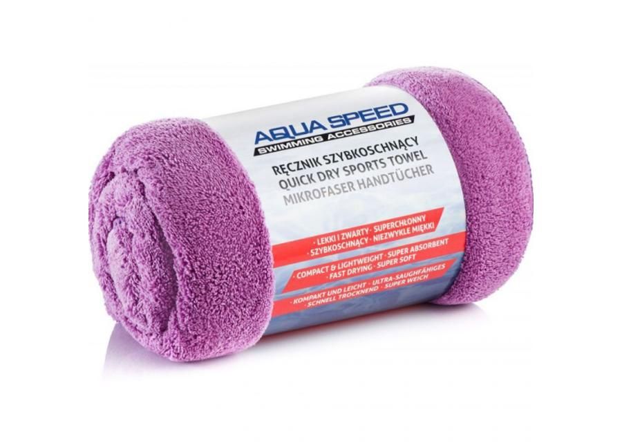 Rätik Aqua-speed Dry Coral 350g 70x140 suurendatud