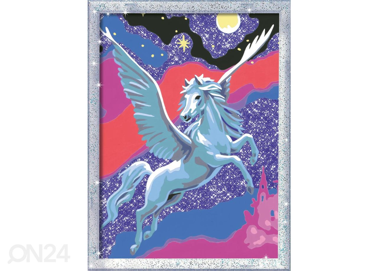 Ravensburger maalimine numbrite järgi Pegasus suurendatud