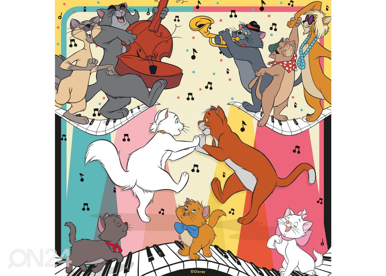 Ravensburger pusle 3x49 tk Disney tegelased suurendatud