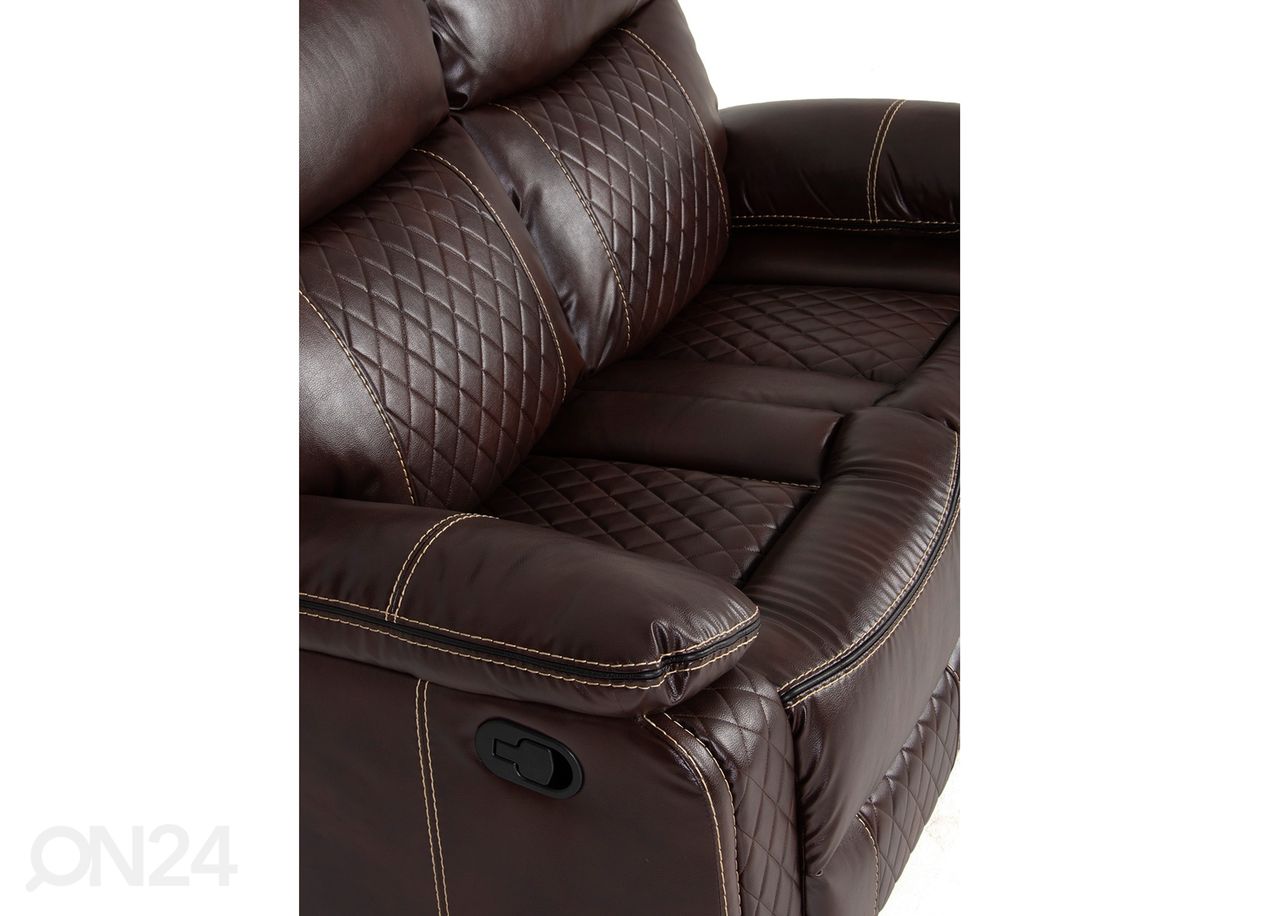Recliner 2-kohaline diivan suurendatud
