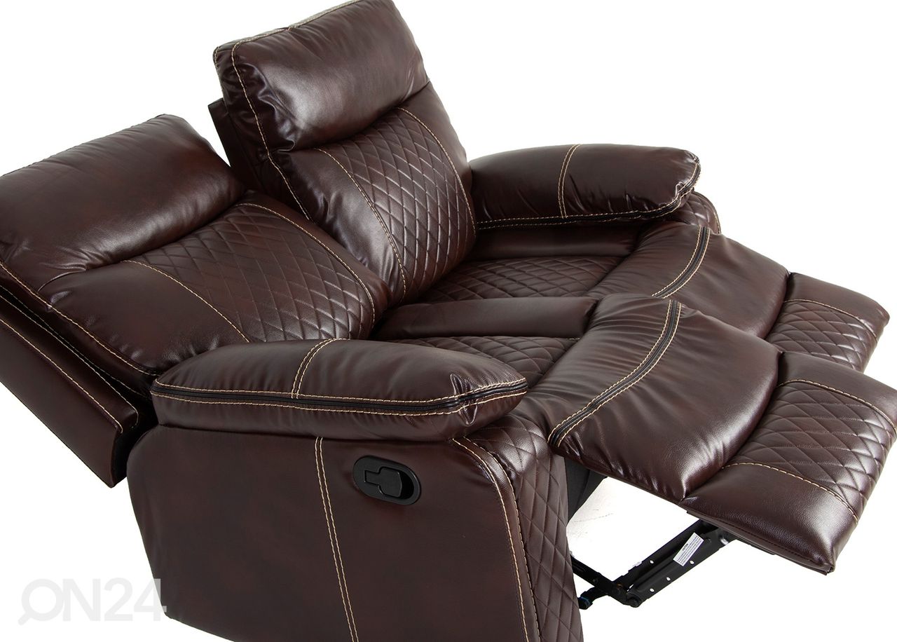 Recliner 2-kohaline diivan suurendatud