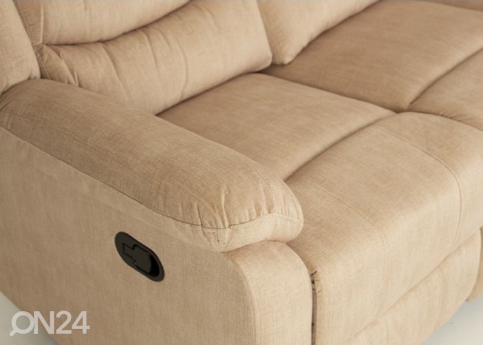 Recliner 2-kohaline diivan suurendatud