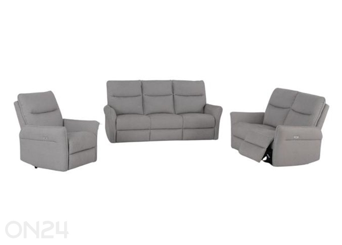 Recliner 3-kohaline diivan Ats 3 suurendatud