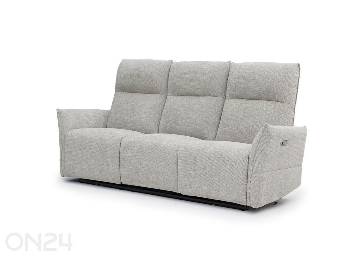 Recliner 3-kohaline diivan Eleganz 3, helehall suurendatud