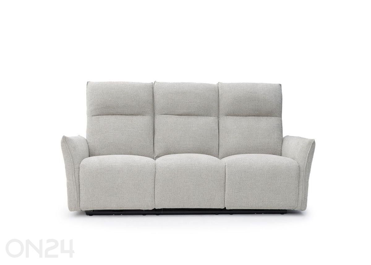 Recliner 3-kohaline diivan Eleganz 3, helehall suurendatud