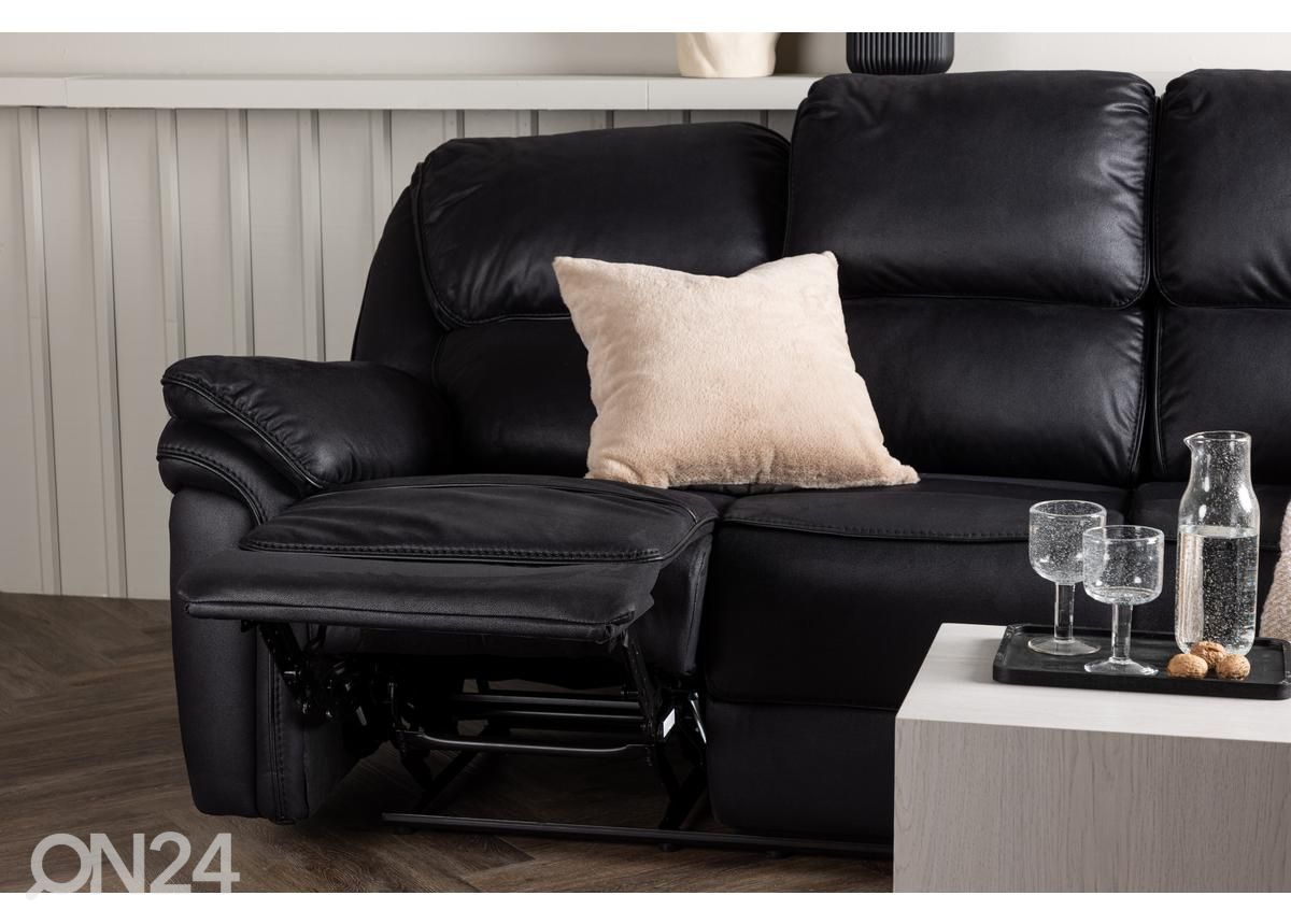 Recliner 3-kohaline diivan Saranda suurendatud
