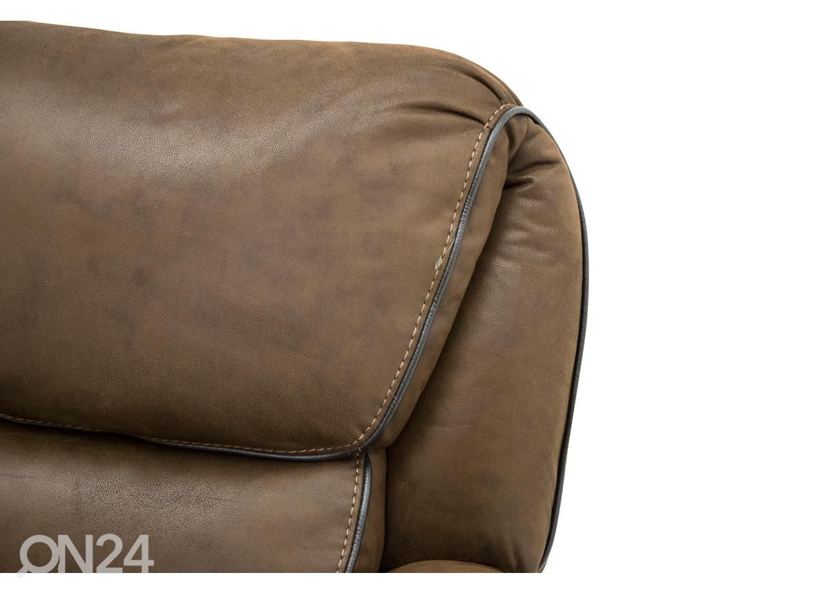 Recliner 3-kohaline diivan Saranda suurendatud