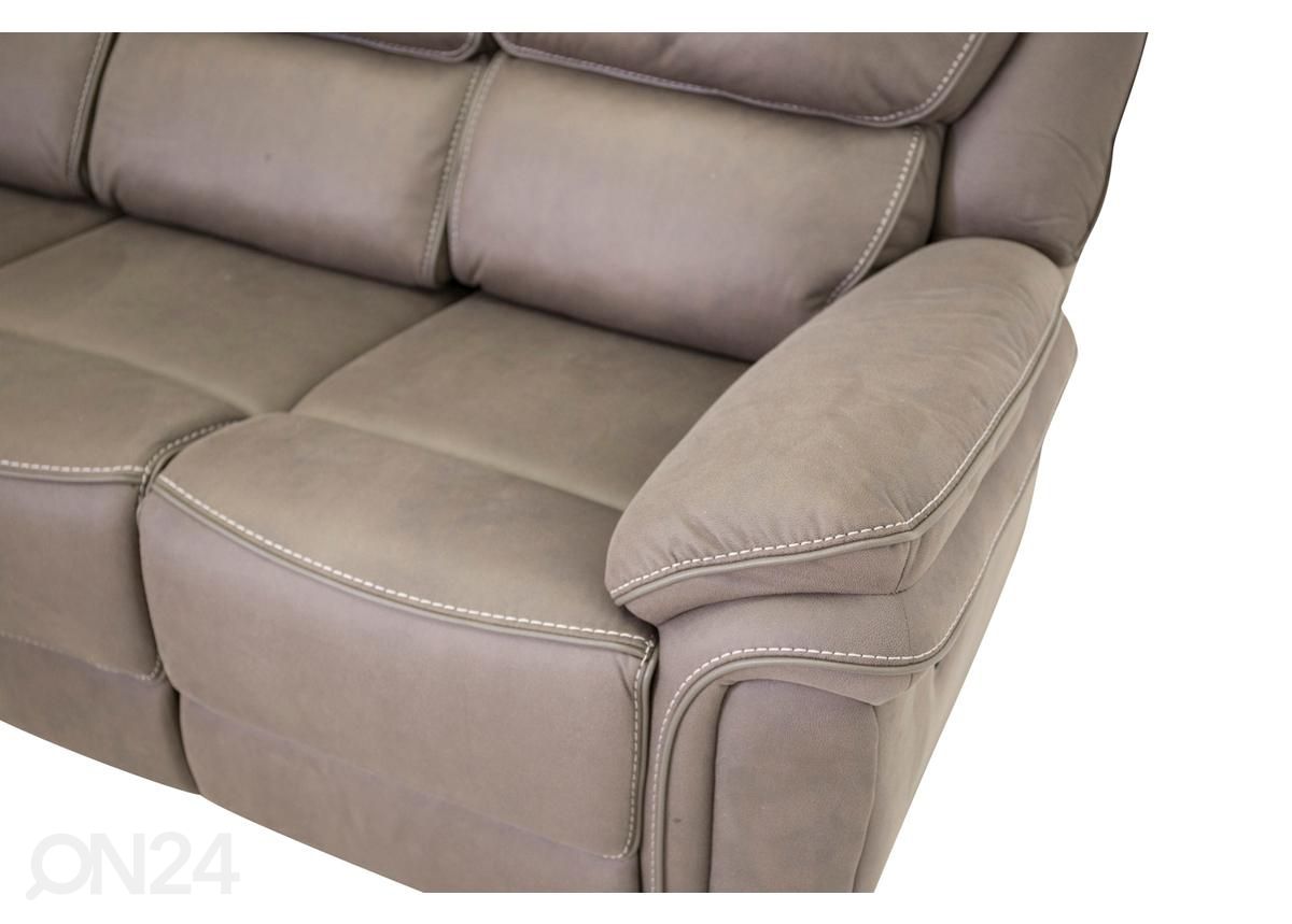 Recliner 3-kohaline diivan Saranda suurendatud