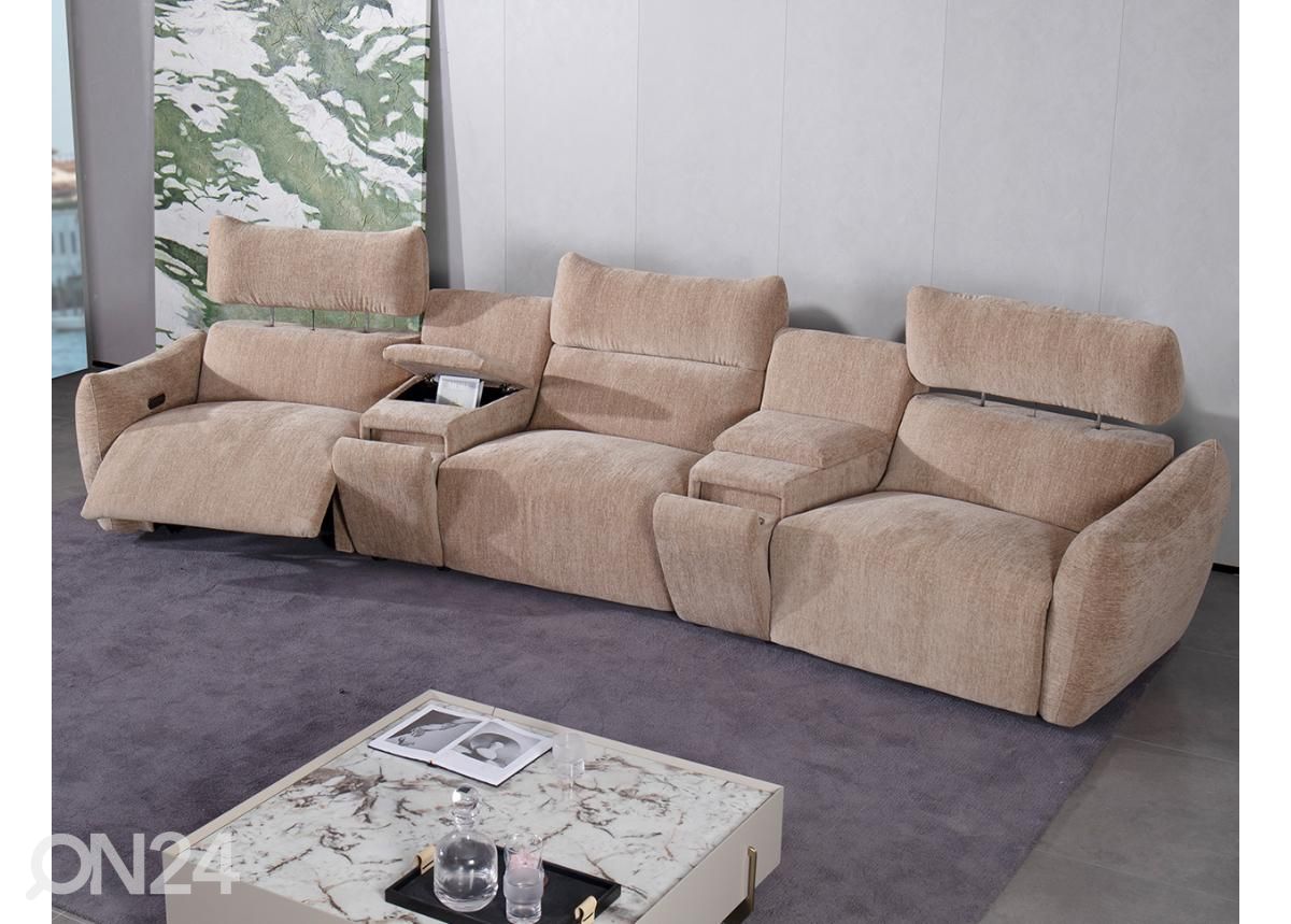 Recliner diivan (elektriline) suurendatud
