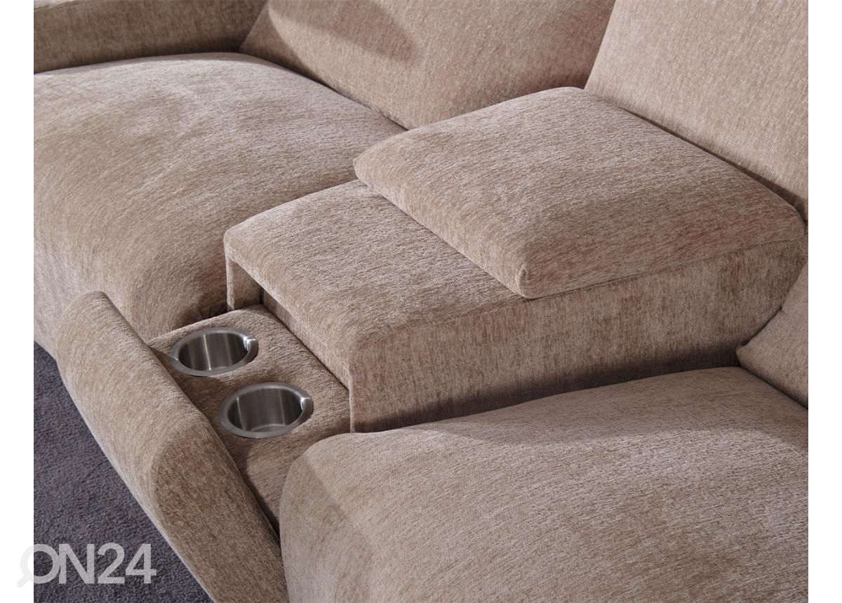 Recliner diivan (elektriline) suurendatud