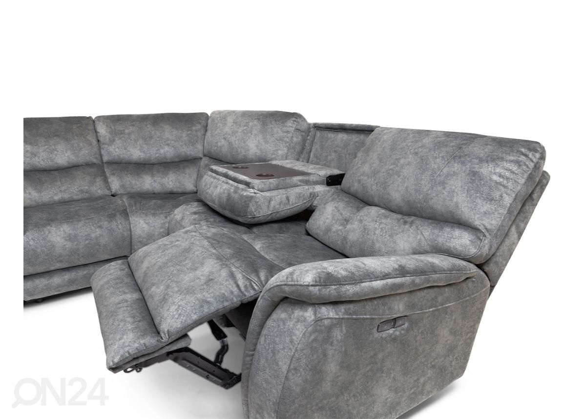 Recliner nurgadiivan (elektriline) suurendatud