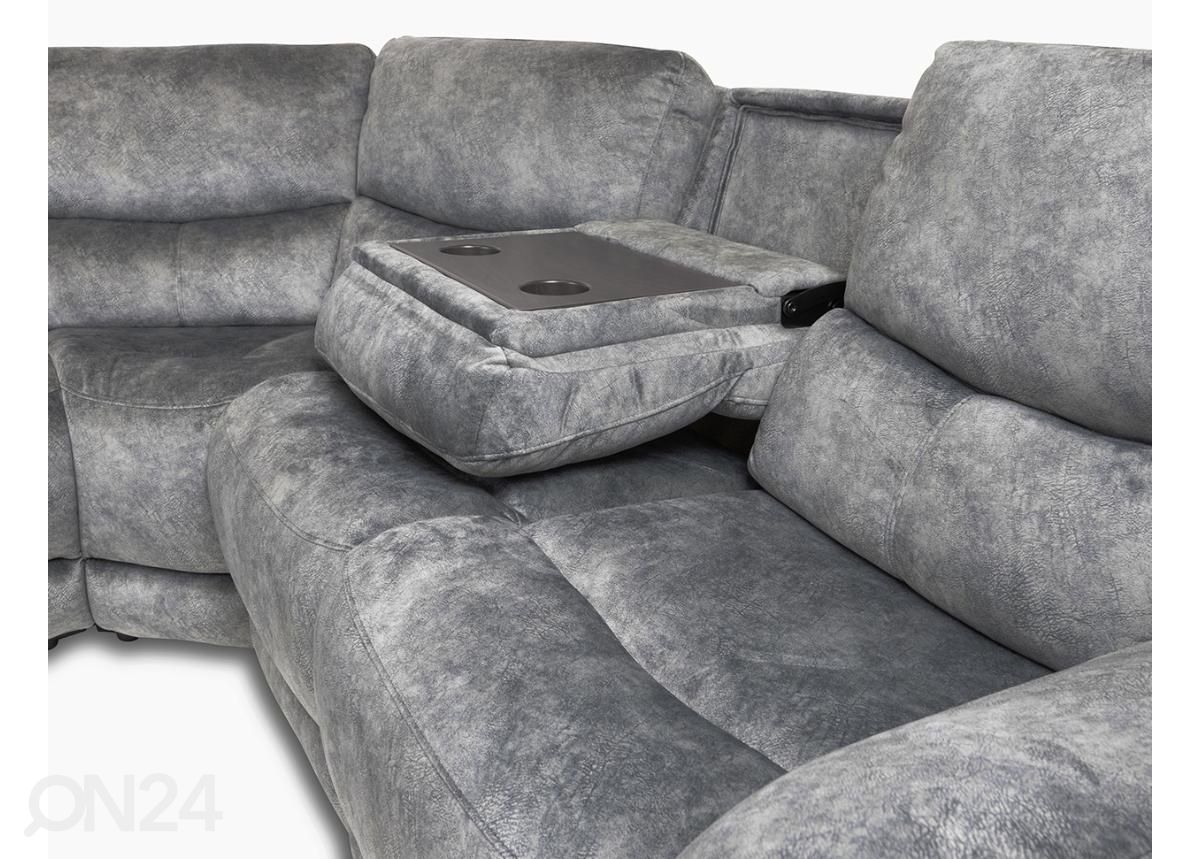 Recliner nurgadiivan (elektriline) suurendatud