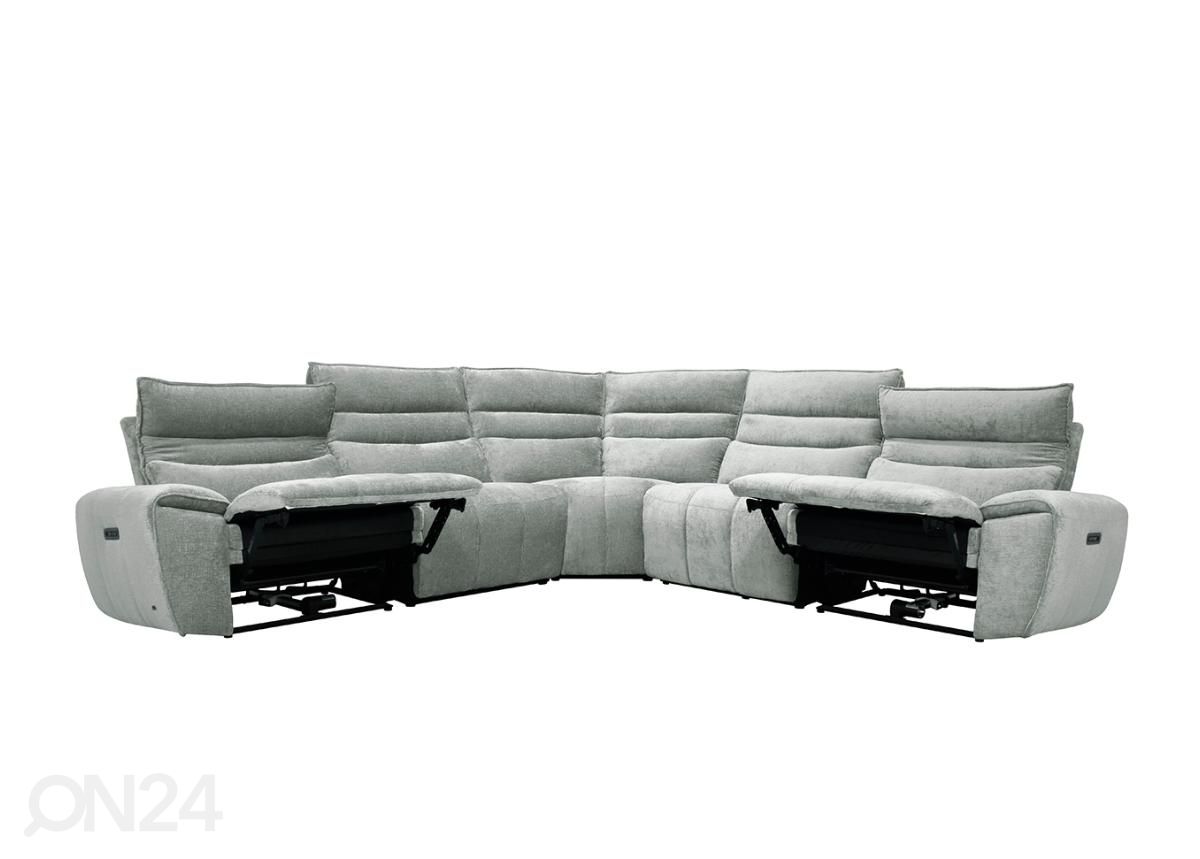 Recliner nurgadiivan (elektriline) suurendatud