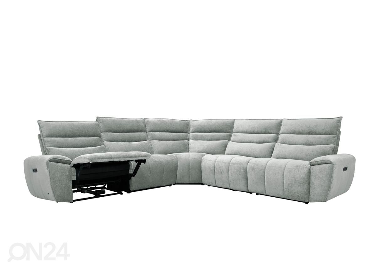 Recliner nurgadiivan (elektriline) suurendatud