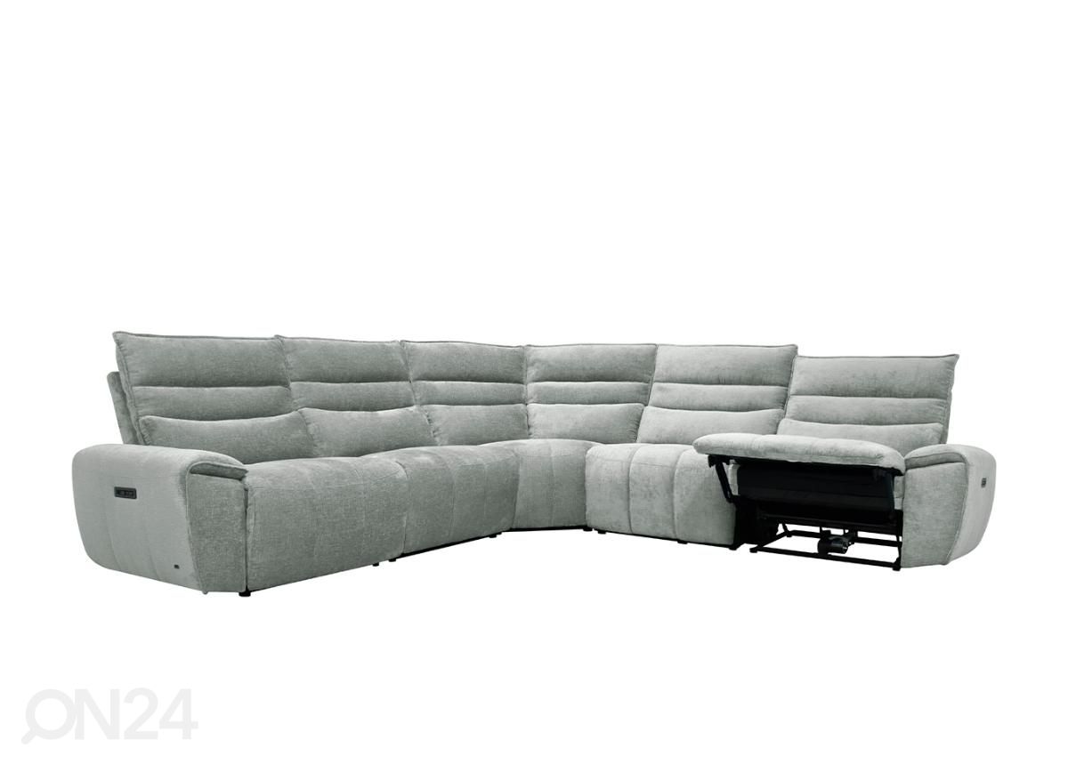 Recliner nurgadiivan (elektriline) suurendatud
