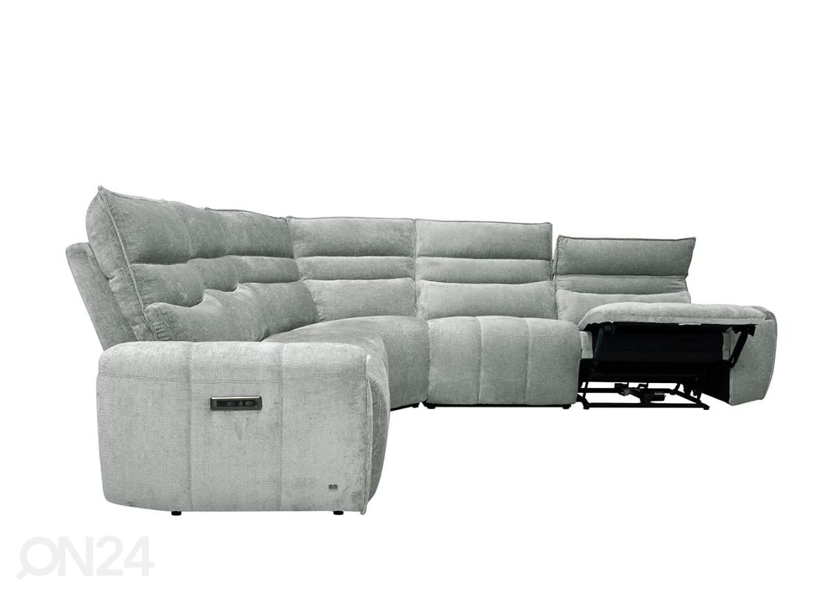 Recliner nurgadiivan (elektriline) suurendatud