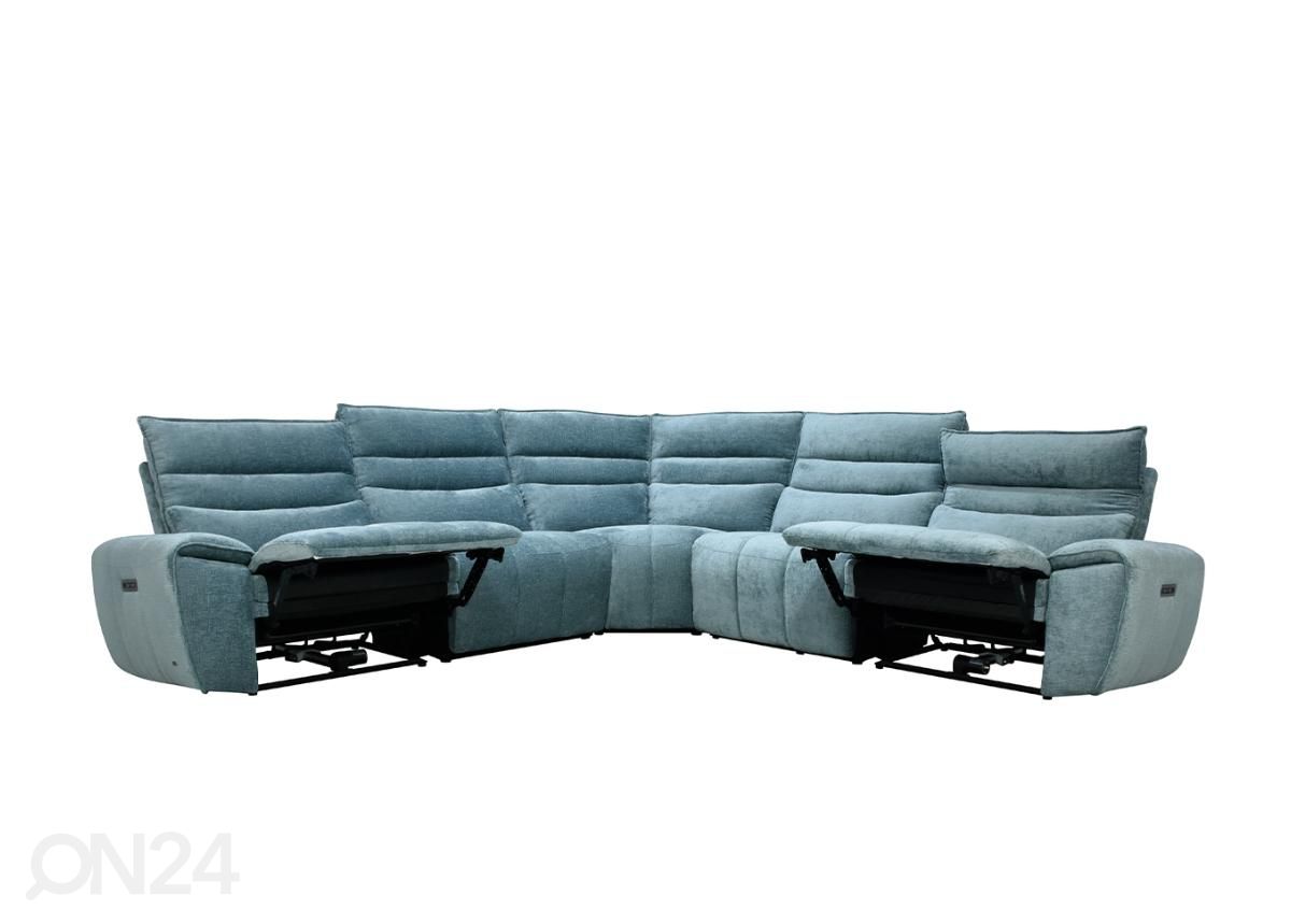 Recliner nurgadiivan (elektriline) suurendatud