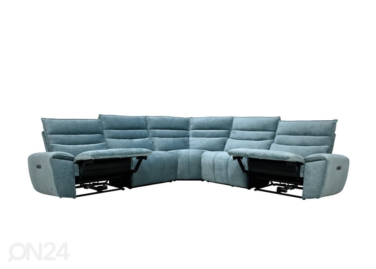 Recliner nurgadiivan (elektriline) suurendatud
