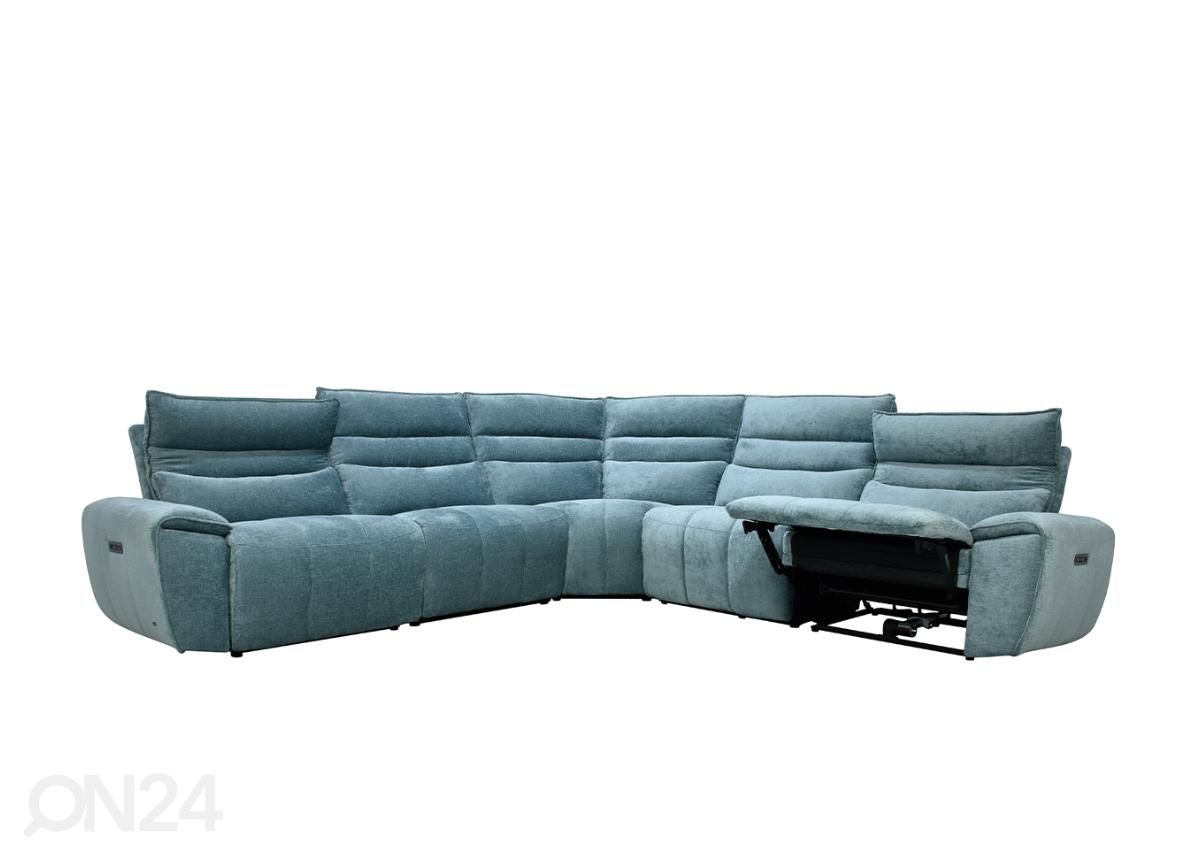 Recliner nurgadiivan (elektriline) suurendatud