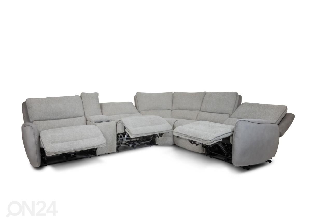 Recliner nurgadiivan (elektriline) suurendatud