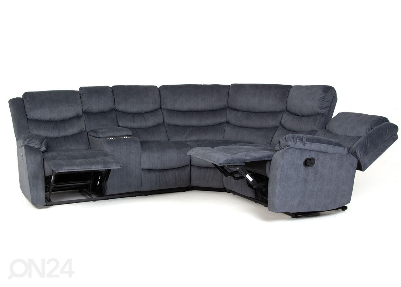 Recliner nurgadiivan suurendatud