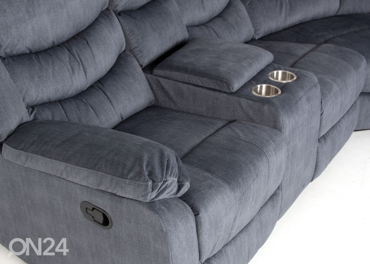 Recliner nurgadiivan suurendatud