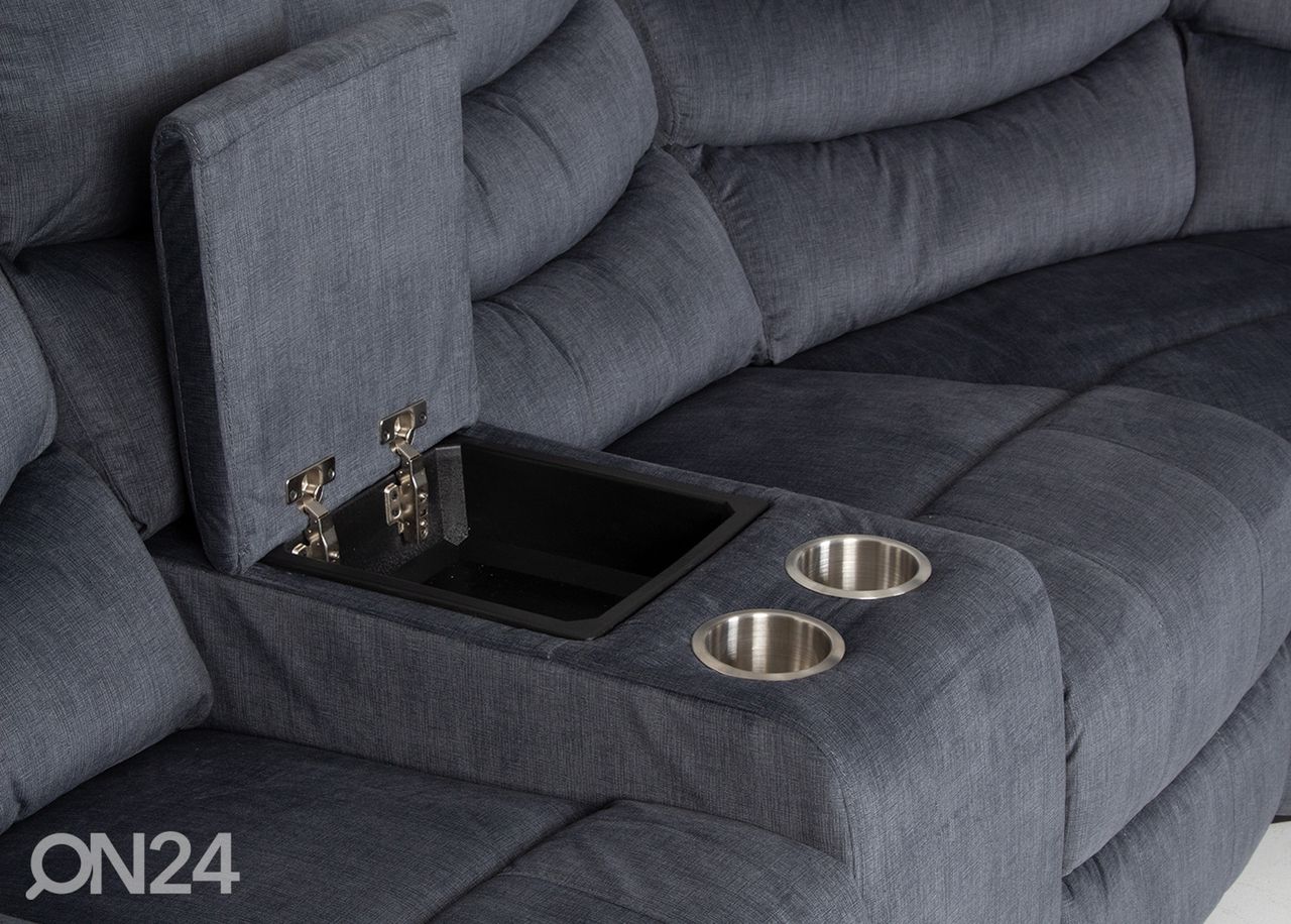 Recliner nurgadiivan suurendatud