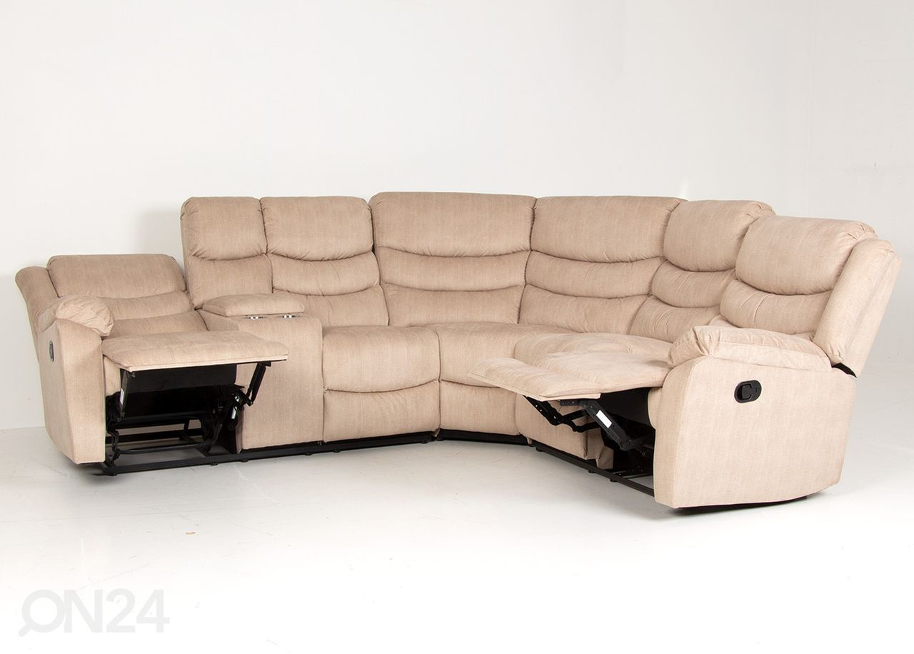 Recliner nurgadiivan suurendatud