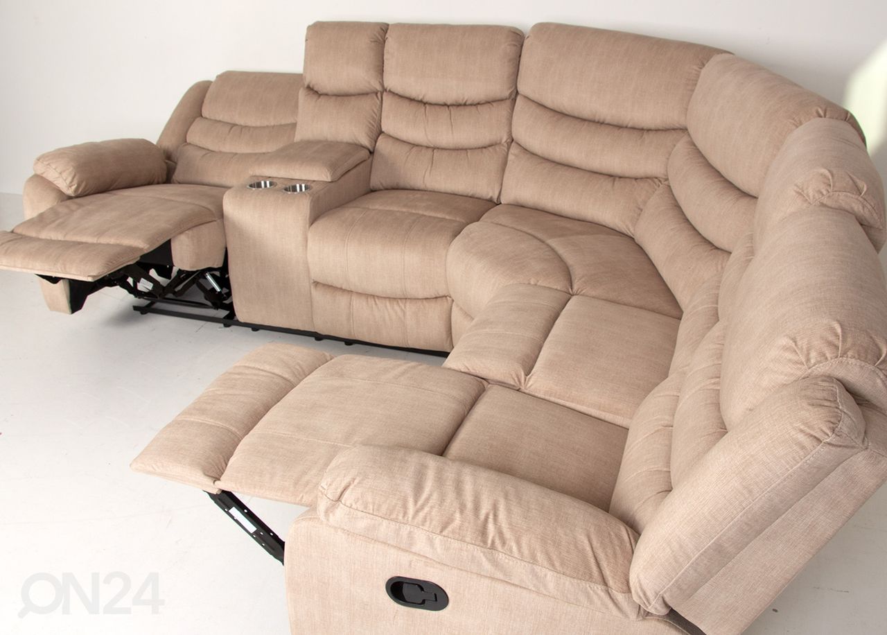 Recliner nurgadiivan suurendatud