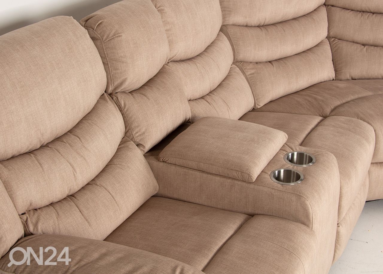 Recliner nurgadiivan suurendatud