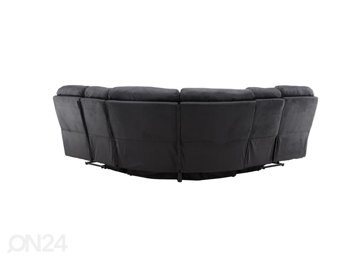 Recliner nurgadiivan Saranda suurendatud