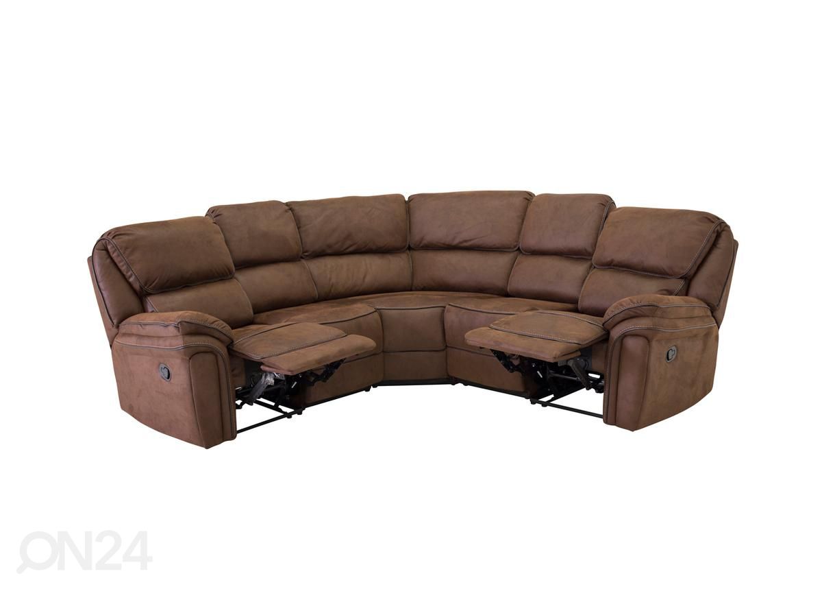 Recliner nurgadiivan Saranda suurendatud