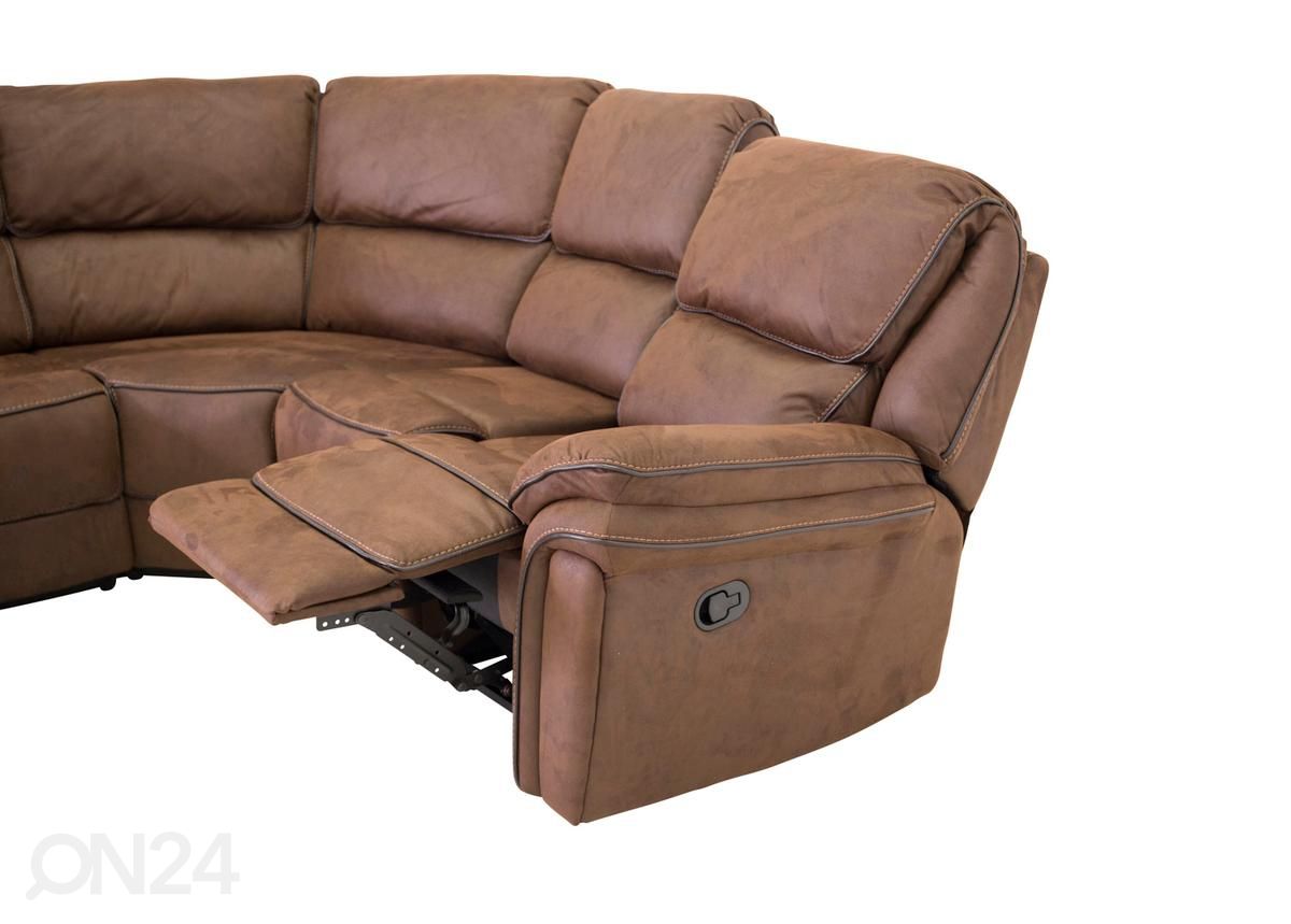 Recliner nurgadiivan Saranda suurendatud