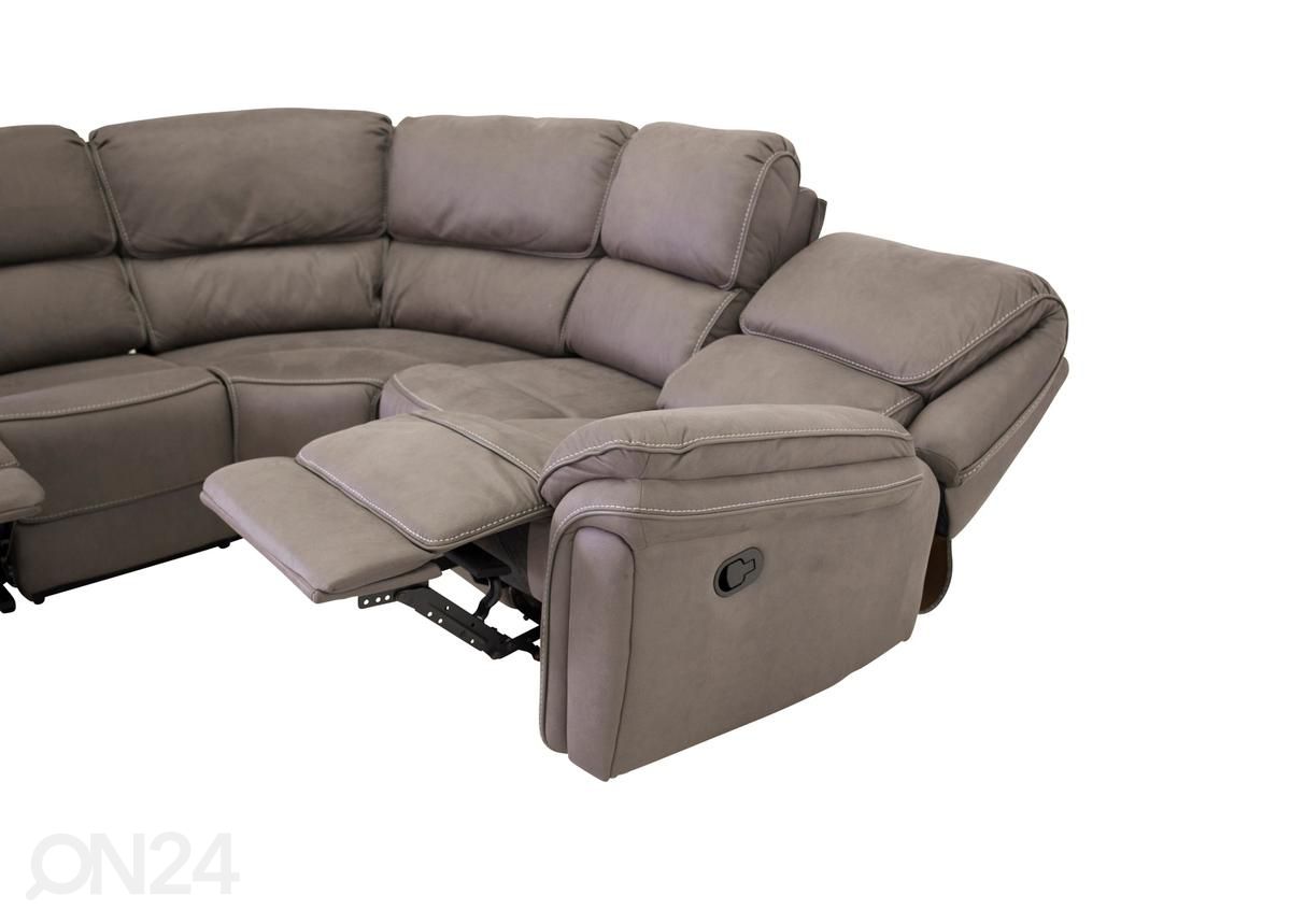 Recliner nurgadiivan Saranda suurendatud