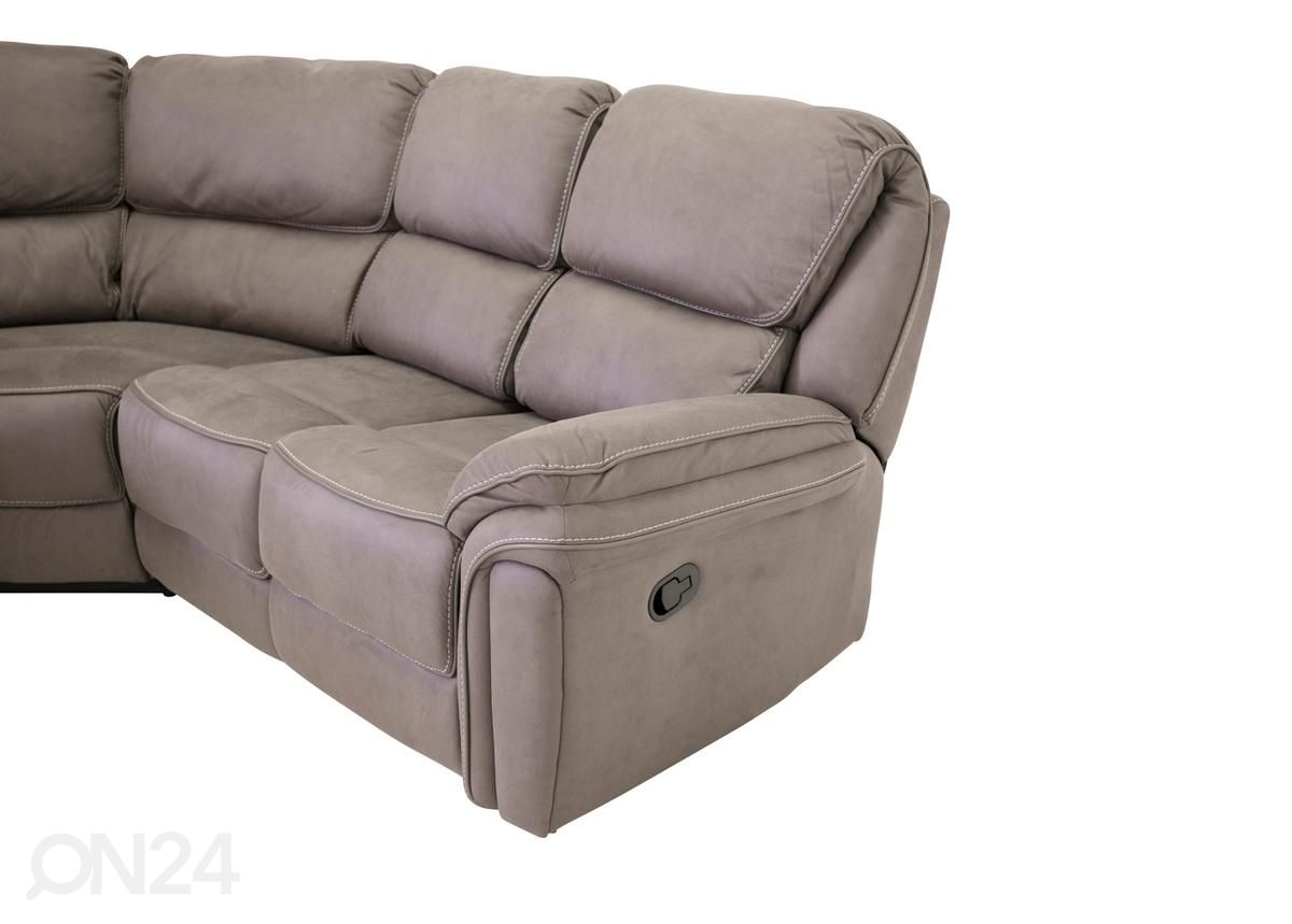Recliner nurgadiivan Saranda suurendatud