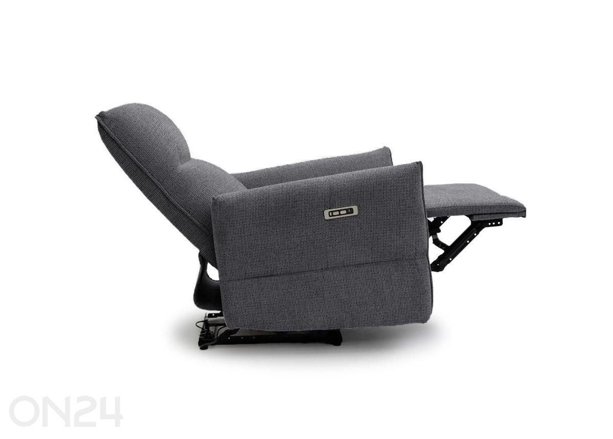 Recliner tugitool Eleganz 1, tumehall suurendatud