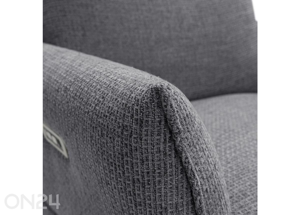 Recliner tugitool Eleganz 1, tumehall suurendatud