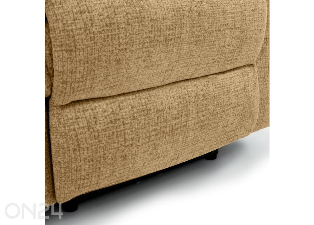 Recliner tugitool Rosaalia, kollane suurendatud