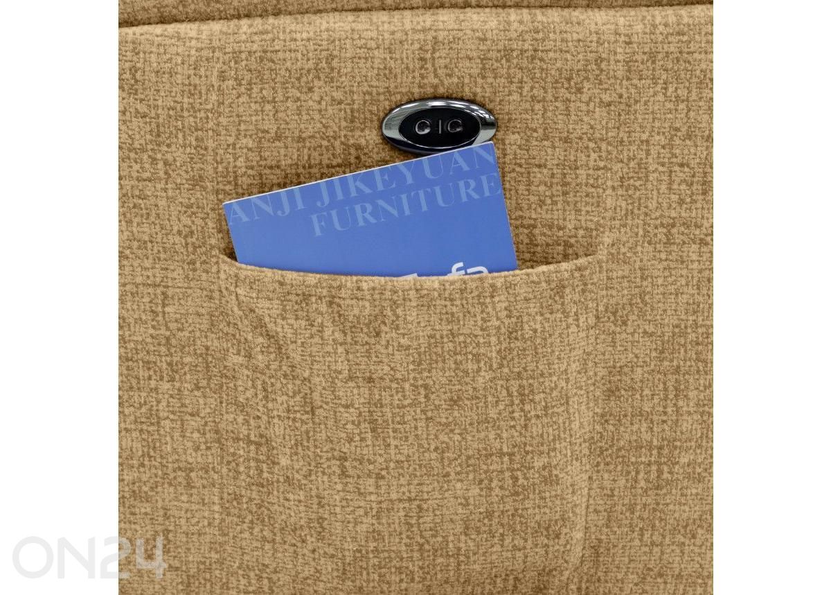 Recliner tugitool Rosaalia, kollane suurendatud