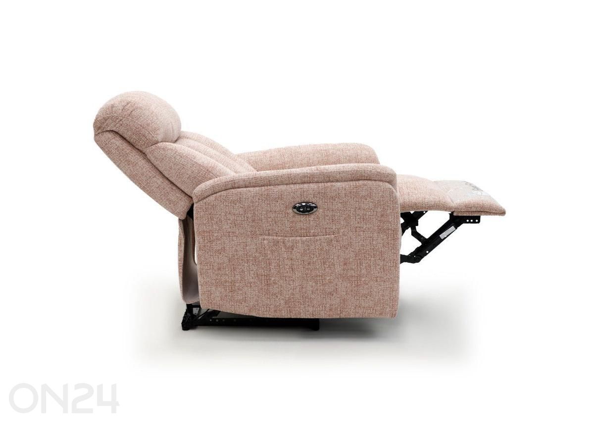 Recliner tugitool Rosaalia, roosa suurendatud