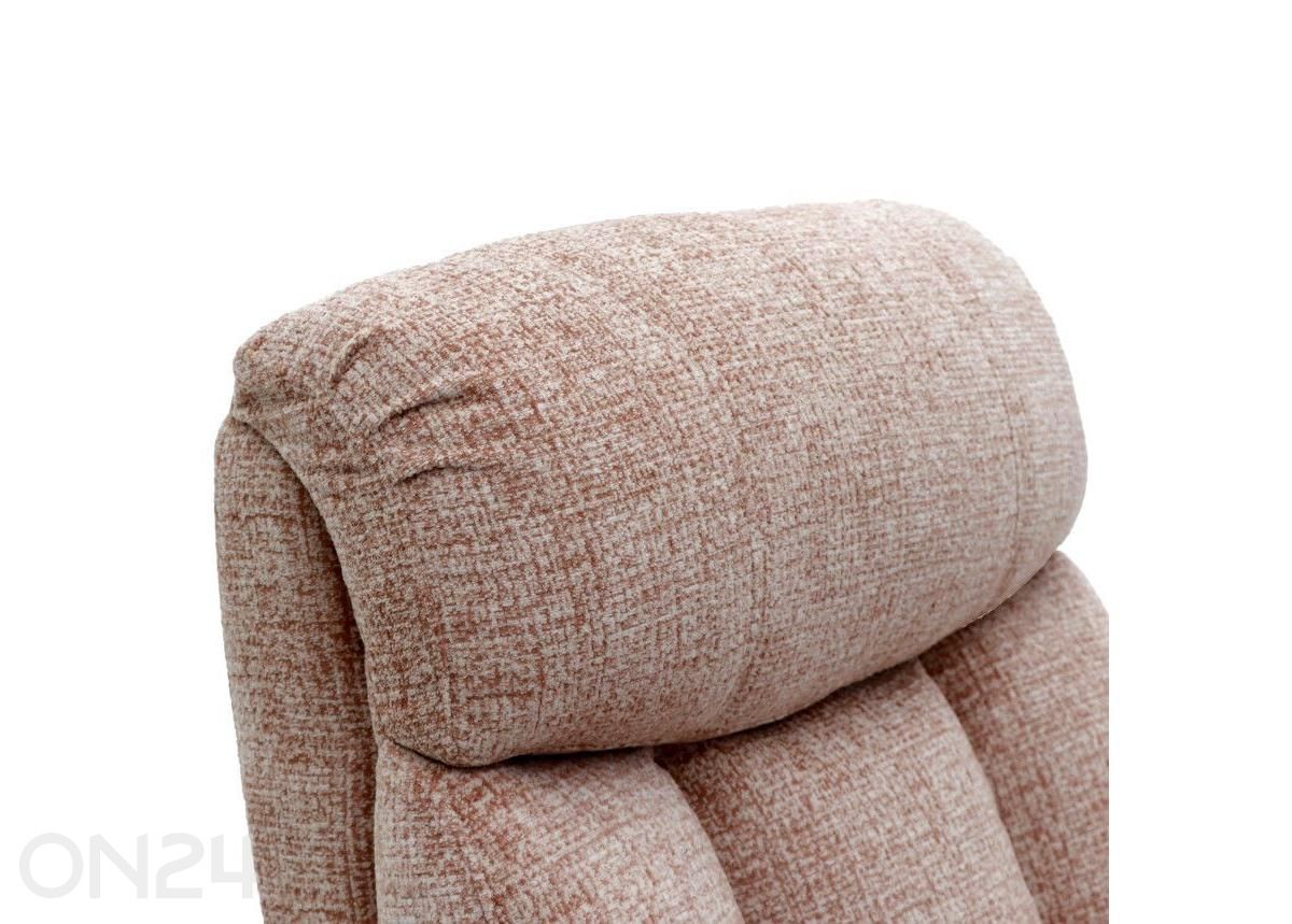 Recliner tugitool Rosaalia, roosa suurendatud
